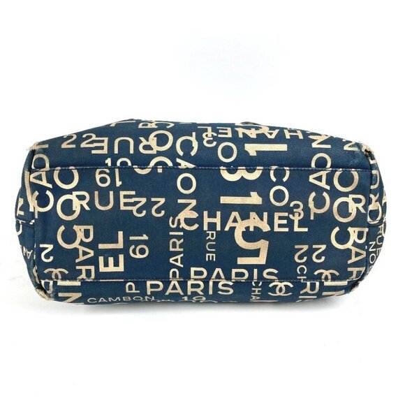 CHANEL By The Sea Line logo Shoulder Bag with Mobile Pouch Tote Bag - Picture 2 of 16